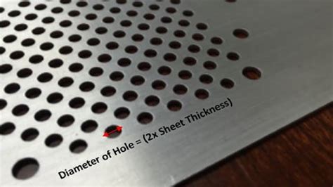 minimum hole to edge distance sheet metal|minimum flange length sheet metal.